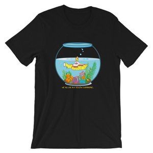 Fish Bowl Submarine Short-Sleeve Unisex T-Shirt